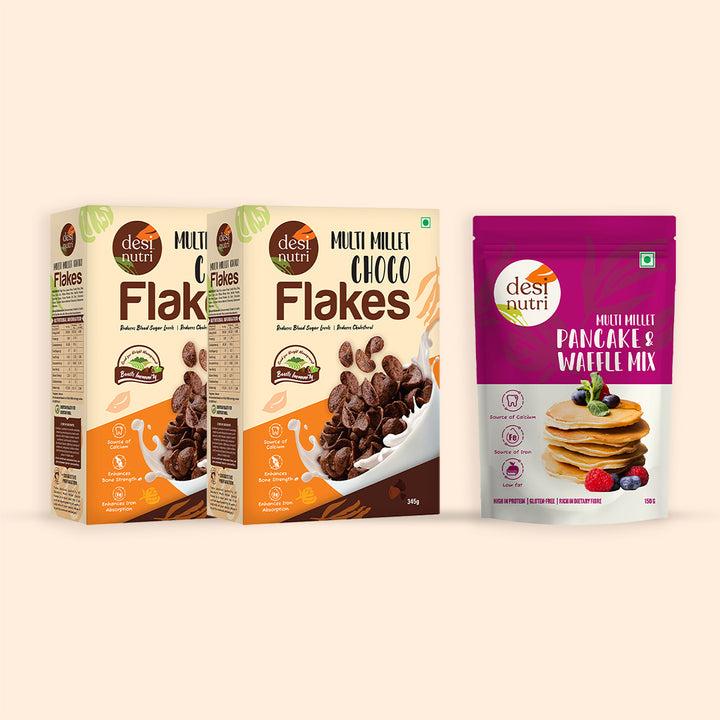 Buy Choco Flakes & Pan Cake Combo