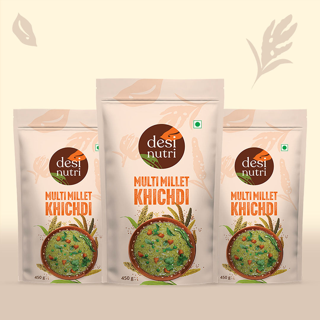 Desi Nutri Multi Millet Health Choco Flakes 12.16 oz Ready to Eat Rich in  Iron