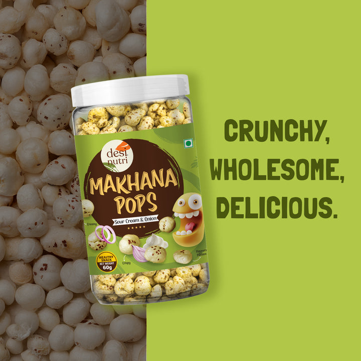 Makhana - Sour Cream & Onion - 60g